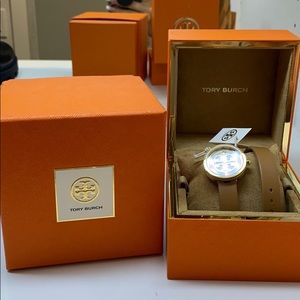 Tory Burch Tan Watch NEW with box and tag